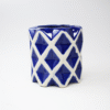 2 Diamond Texture Cylinder Ceramic Planter