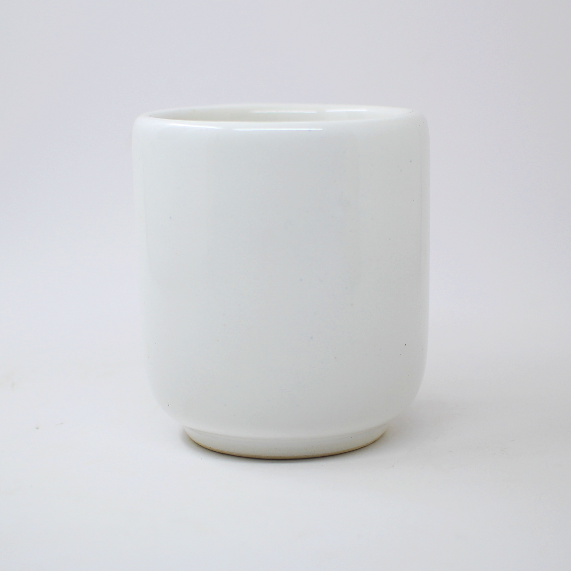 White Japanese Ceremonial Ceramic Planter