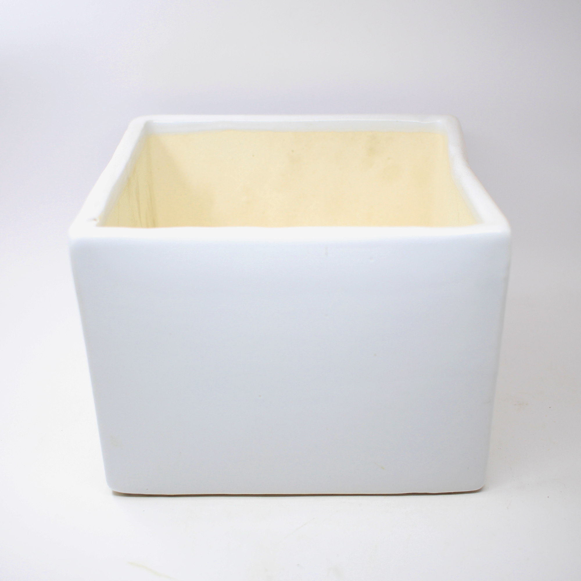 3 (2) Square Cube Ceramic Pot