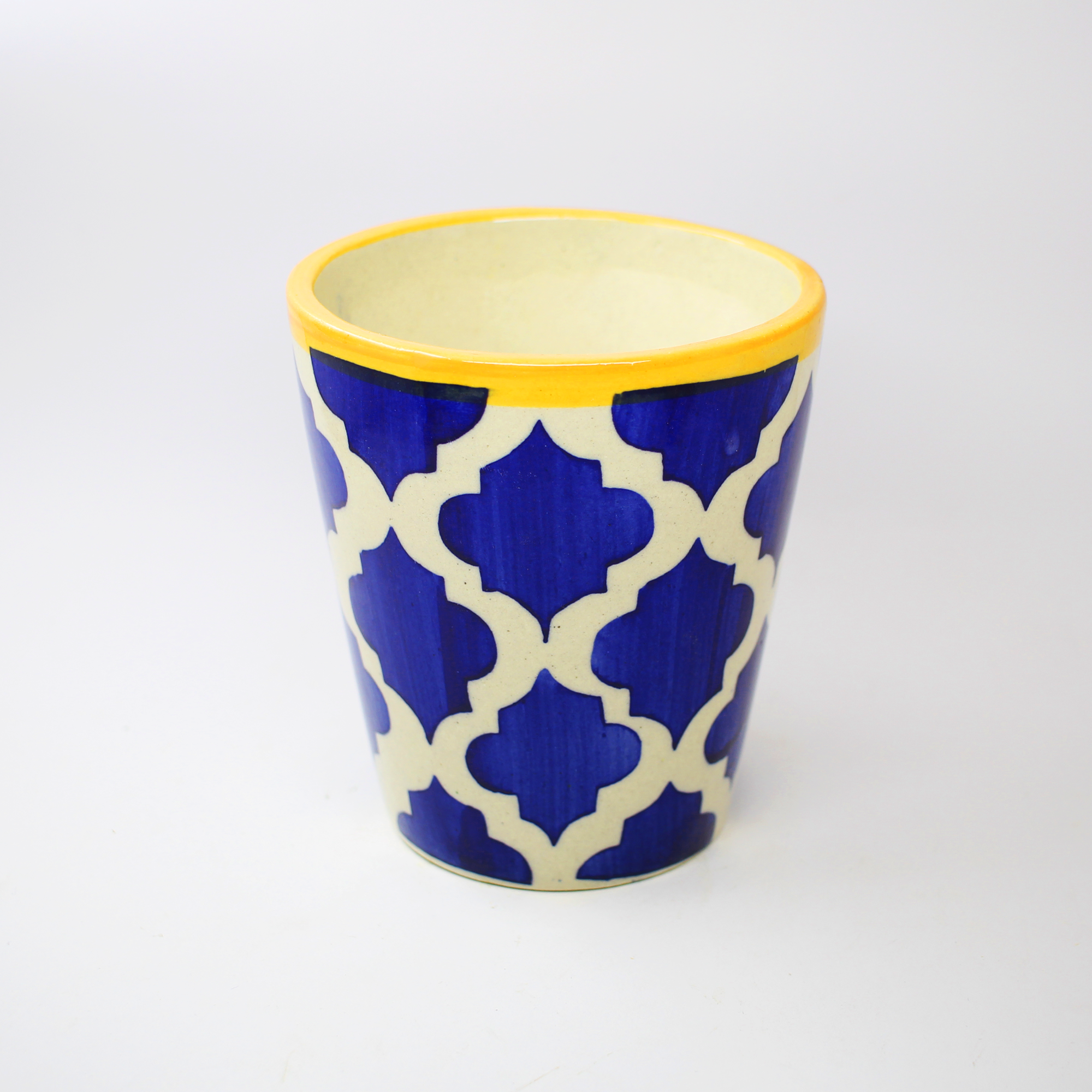 3 Moroccan Rose Ceramic Pot