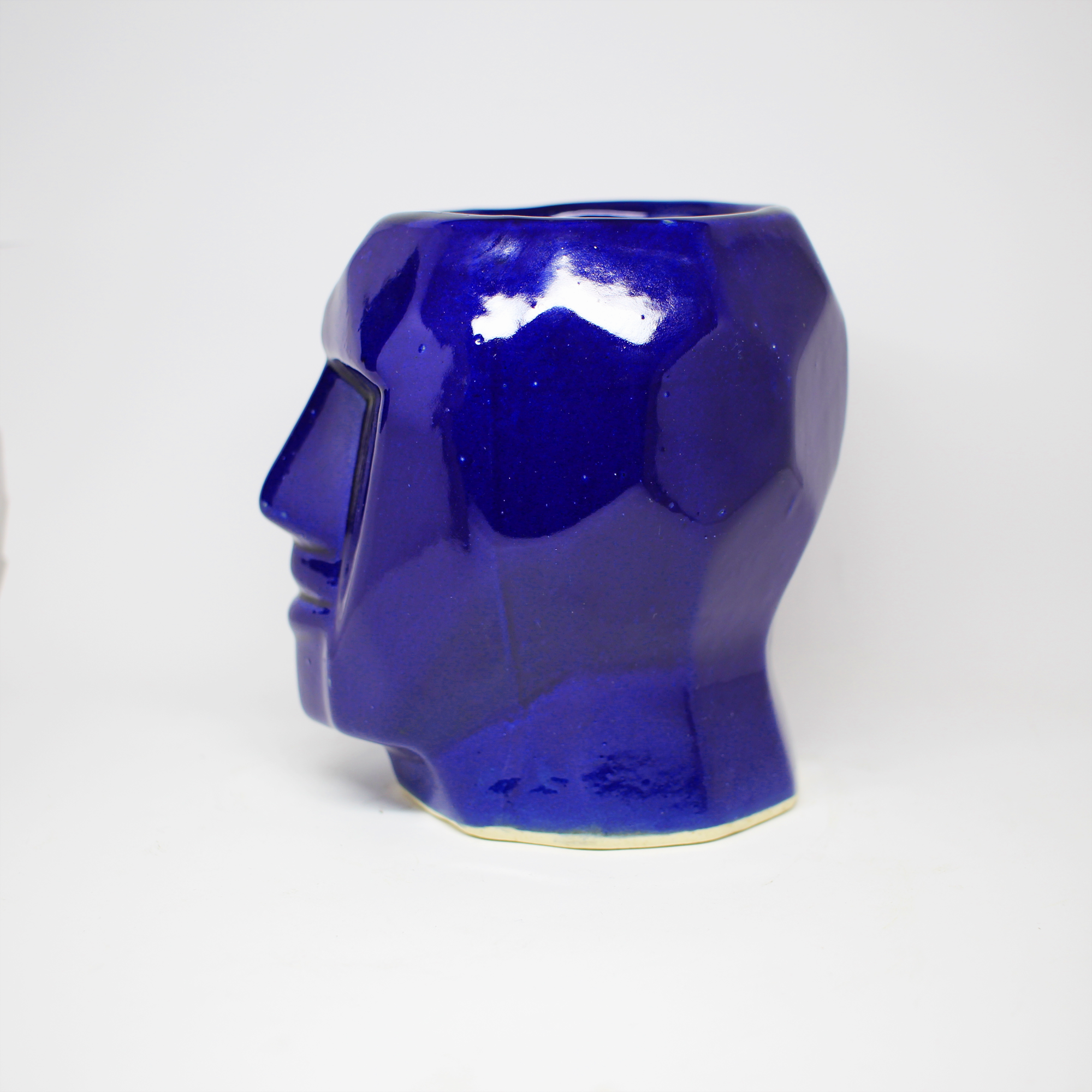 3 (8) Modern Man Face Ceramic Planter