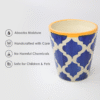 5 Moroccan Rose Ceramic Pot