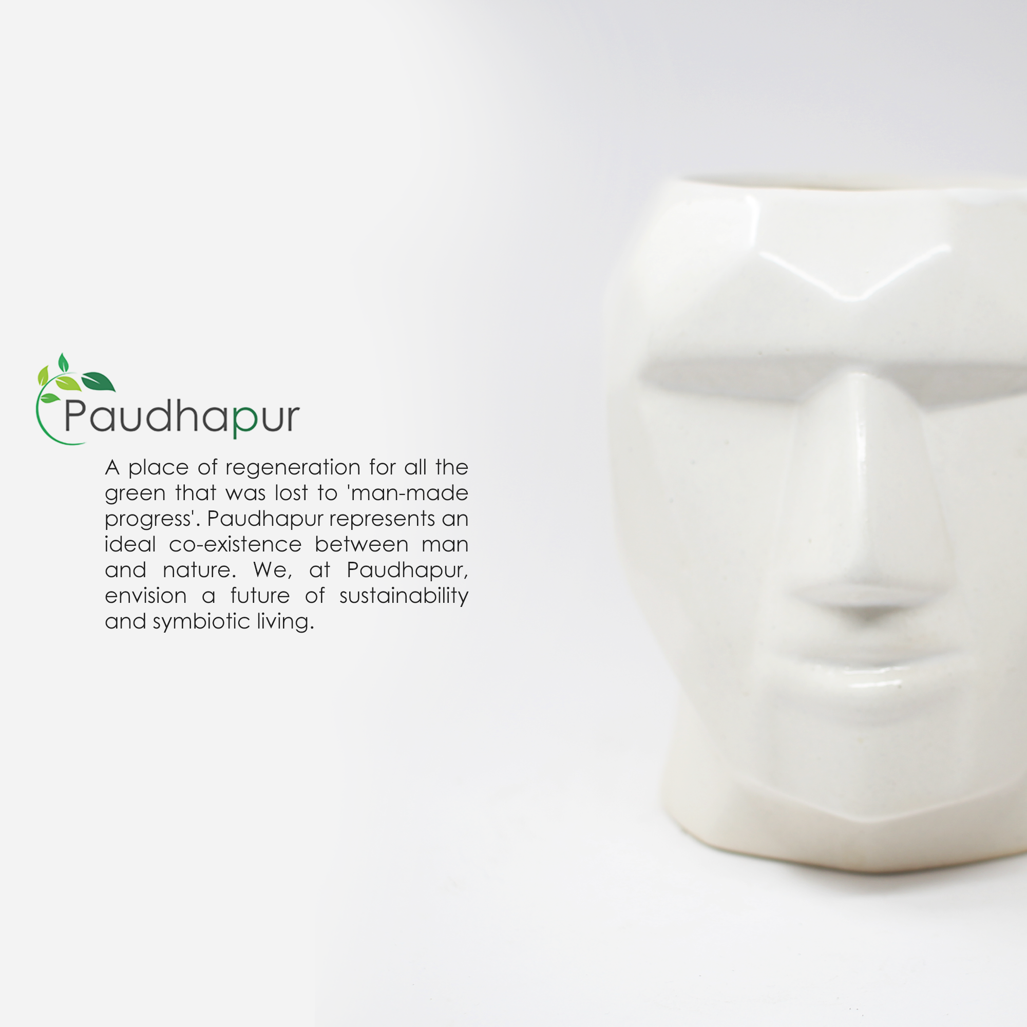 9 (1) Modern Man Face Ceramic Planter